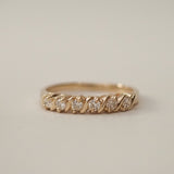 0.3 TCW Round Half Eternity Lab Grown Diamond Wedding Band