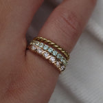 0.3 TCW Round Half Eternity Lab Grown Diamond Wedding Band