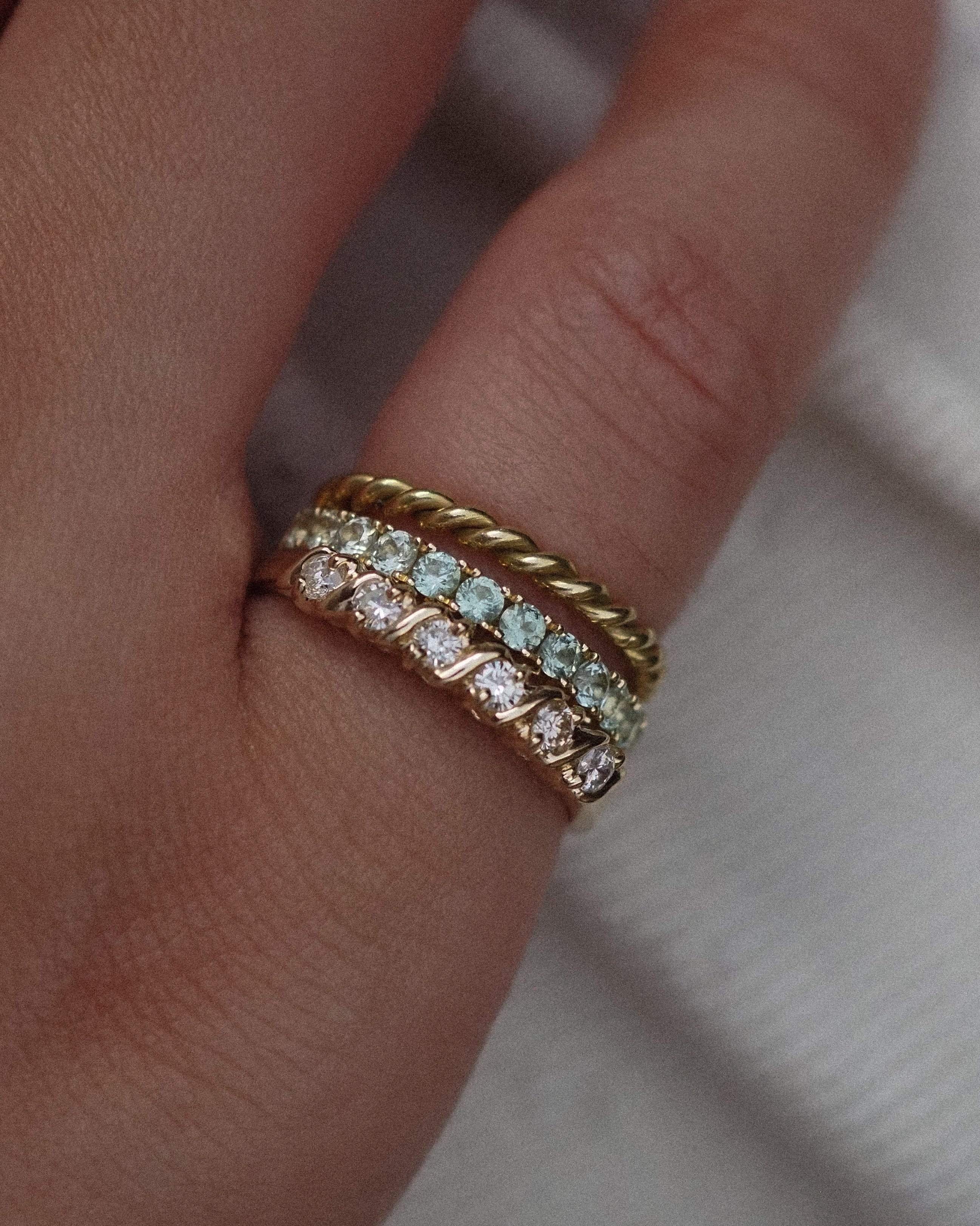 0.3 TCW Round Half Eternity Lab Grown Diamond Wedding Band