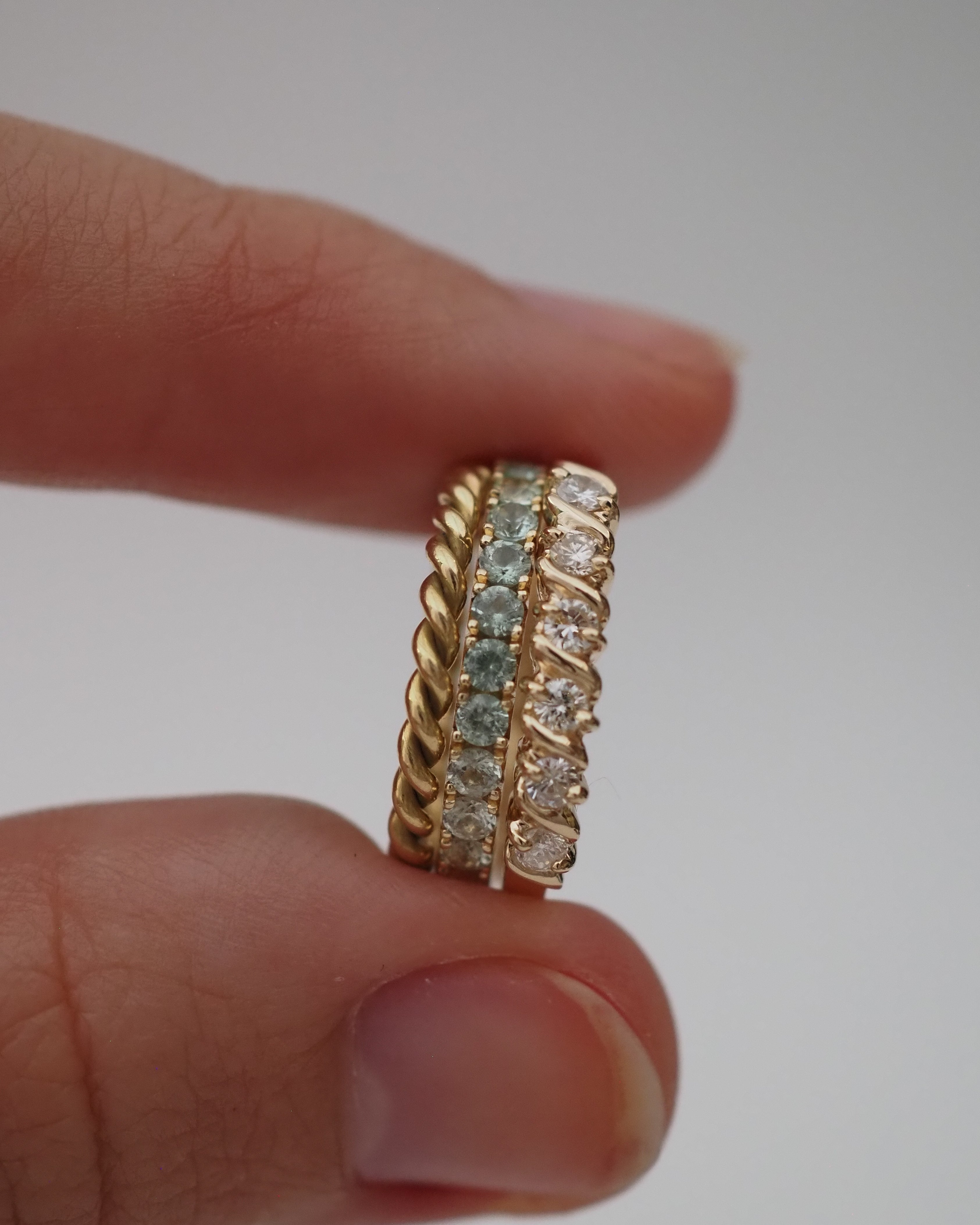 0.3 TCW Round Half Eternity Lab Grown Diamond Wedding Band