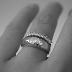 0.3 TCW Round Half Eternity Lab Grown Diamond Wedding Band
