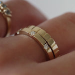 0.3 TCW Round Half Eternity Lab Grown Diamond Wedding Band