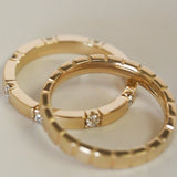 0.3 TCW Round Half Eternity Lab Grown Diamond Wedding Band