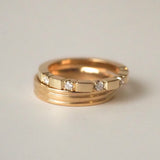 0.3 TCW Round Half Eternity Lab Grown Diamond Wedding Band