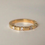 0.3 TCW Round Half Eternity Lab Grown Diamond Wedding Band