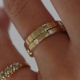 0.3 TCW Round Half Eternity Lab Grown Diamond Wedding Band