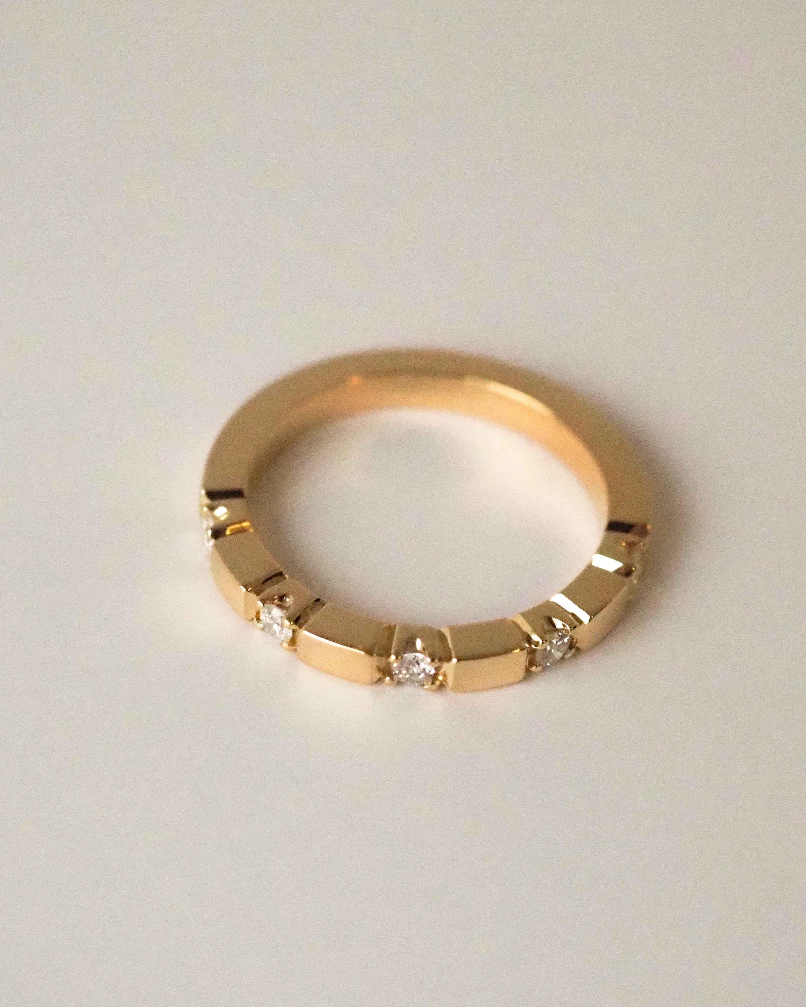 0.3 TCW Round Half Eternity Lab Grown Diamond Wedding Band