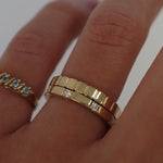 0.3 TCW Round Half Eternity Lab Grown Diamond Wedding Band