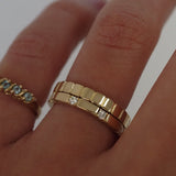 0.3 TCW Round Half Eternity Lab Grown Diamond Wedding Band
