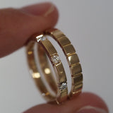 0.3 TCW Round Half Eternity Lab Grown Diamond Wedding Band