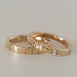 0.3 TCW Round Half Eternity Lab Grown Diamond Wedding Band