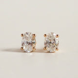 2 CT Round Halo & Pave Lab Grown Diamond Earring