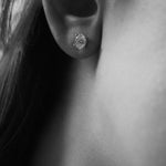2 CT Round Halo & Pave Lab Grown Diamond Earring