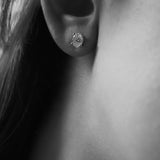 2 CT Round Halo & Pave Lab Grown Diamond Earring