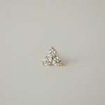 2 CT Round Halo & Pave Lab Grown Diamond Earring