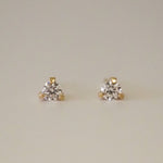 2 CT Round Halo & Pave Lab Grown Diamond Earring