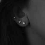 2 CT Round Halo & Pave Lab Grown Diamond Earring