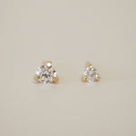2 CT Round Halo & Pave Lab Grown Diamond Earring