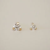 2 CT Round Halo & Pave Lab Grown Diamond Earring