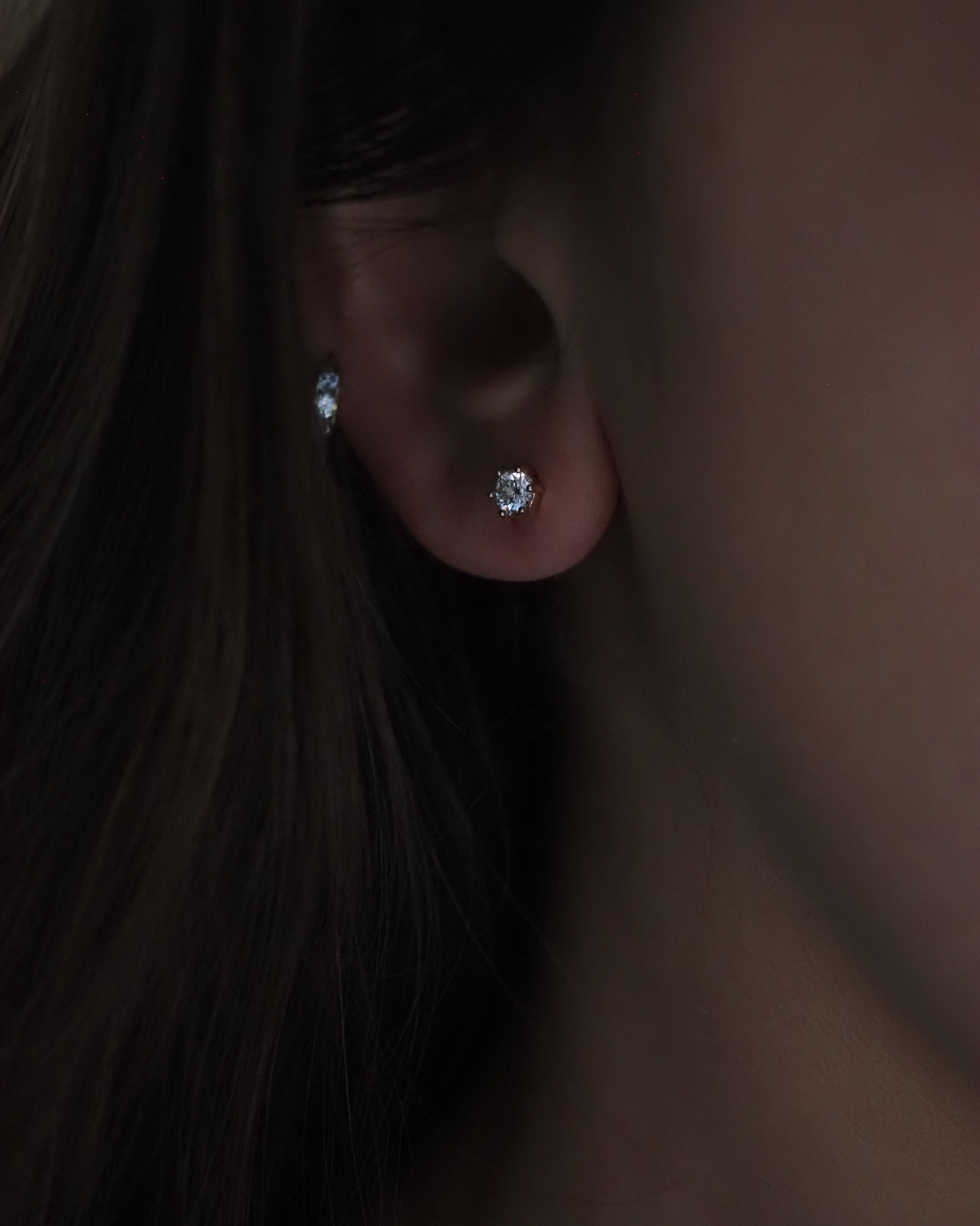 2 CT Round Halo & Pave Lab Grown Diamond Earring