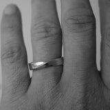 2 TCW Round Halo & Pave Lab Grown Diamond Mens Wedding Band