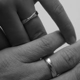 2 TCW Round Halo & Pave Lab Grown Diamond Mens Wedding Band