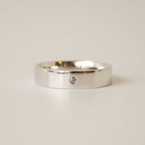 2 TCW Round Halo & Pave Lab Grown Diamond Mens Wedding Band