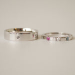 2 TCW Round Halo & Pave Lab Grown Diamond Mens Wedding Band