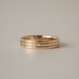 2 TCW Round Halo & Pave Lab Grown Diamond Mens Wedding Band