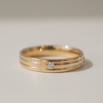 2 TCW Round Halo & Pave Lab Grown Diamond Mens Wedding Band