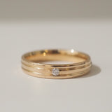 2 TCW Round Halo & Pave Lab Grown Diamond Mens Wedding Band