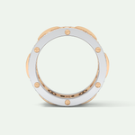 2.10 CT  Two Tone style Moissanite Diamond Men's Wedding Band 17