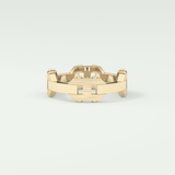 Matte Finished  Moissanite  Men's Wedding Band 2