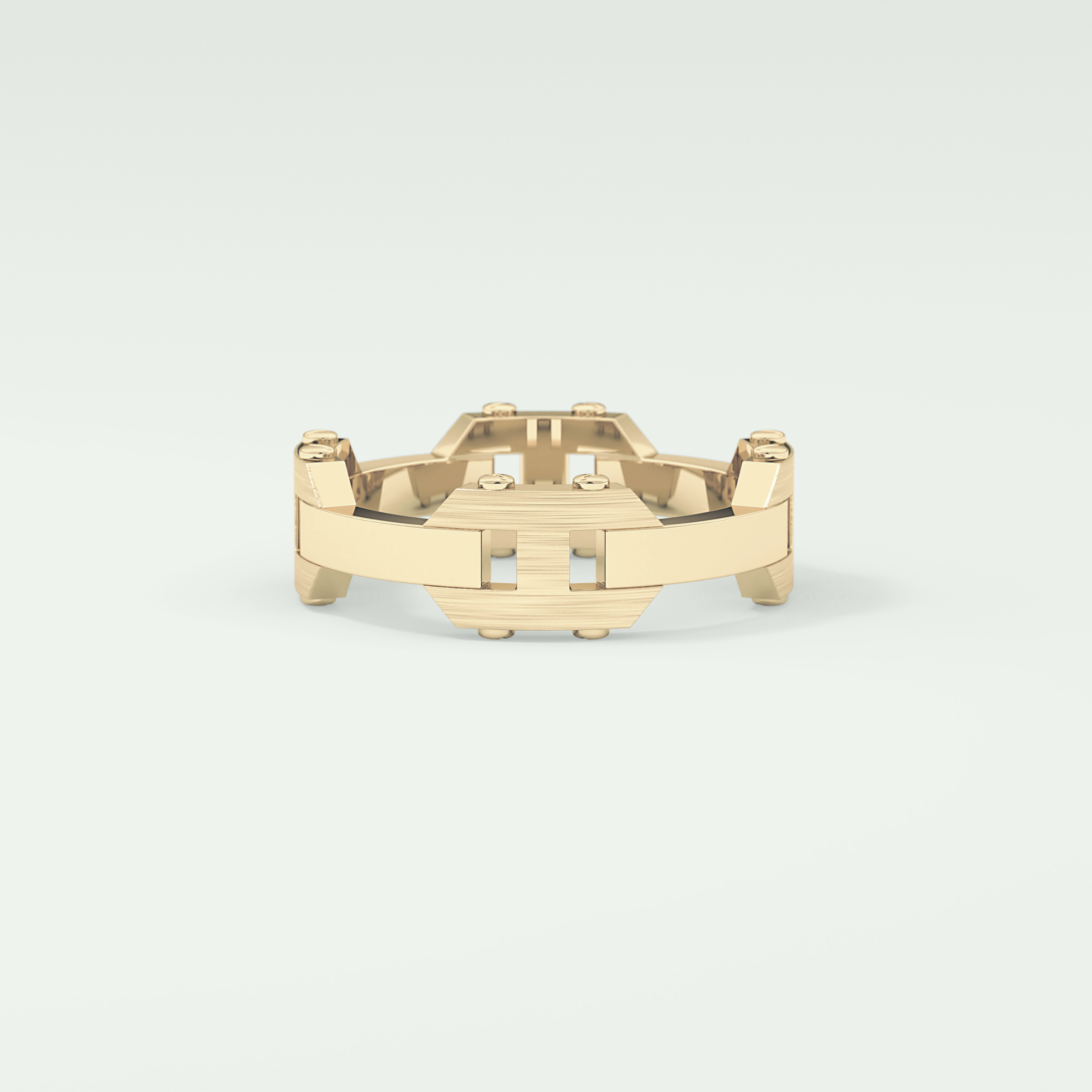 Matte Finished  Moissanite  Men's Wedding Band 2