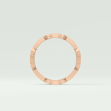 Matte Finished  Moissanite  Men's Wedding Band 18