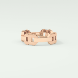 Matte Finished  Moissanite  Men's Wedding Band 14