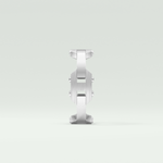 Matte Finished  Moissanite  Men's Wedding Band 11