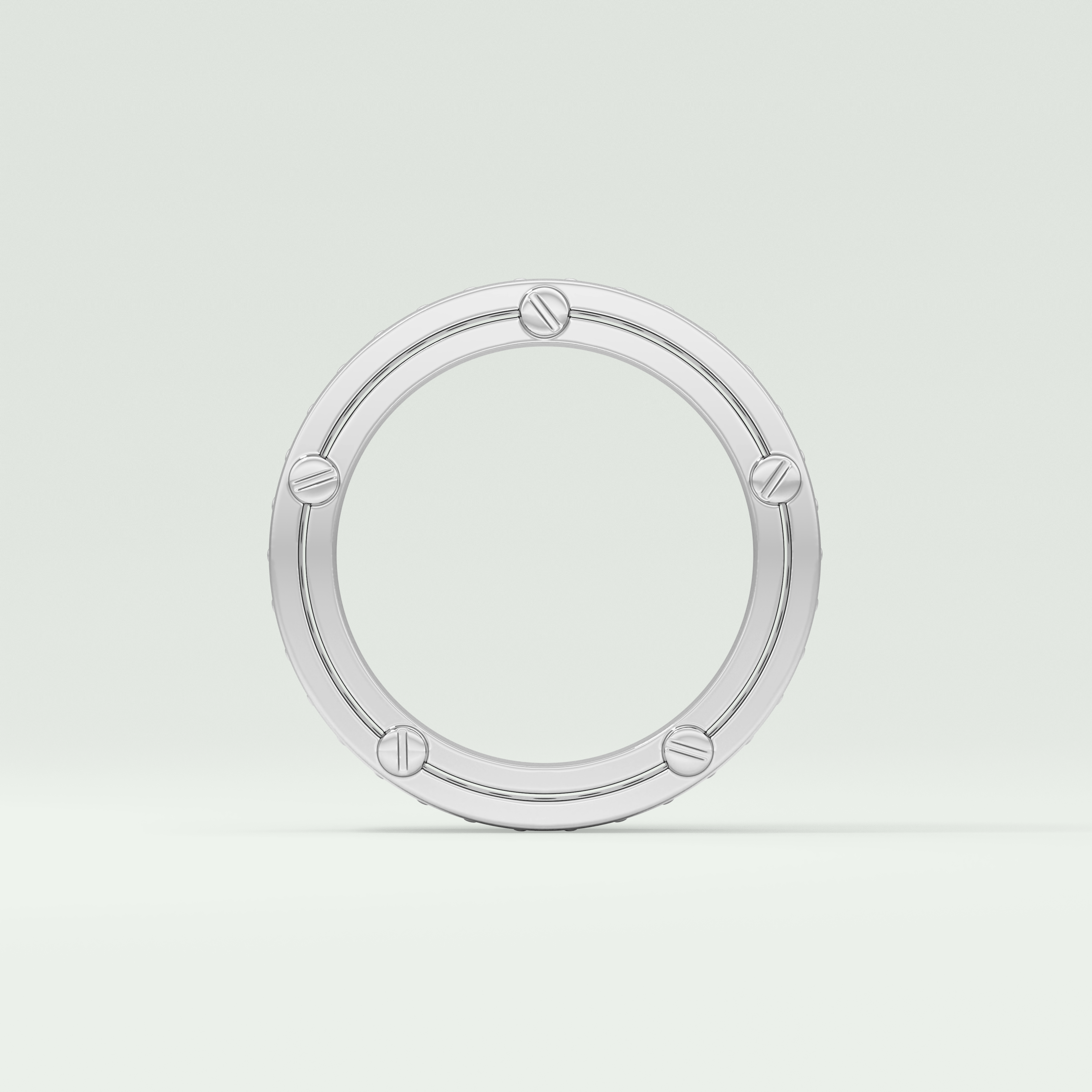 0.98 CT Channel Set Moissanite Diamond Men's Wedding Band 11