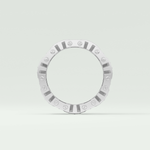 1.1 CT Classic Moissanite Diamond Men's Wedding Band 2