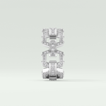 1.1 CT Classic Moissanite Diamond Men's Wedding Band 4
