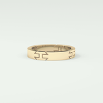 Classic polished Moissanite Men's Wedding Band 2