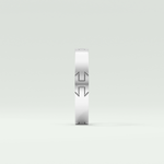 Classic polished Moissanite Men's Wedding Band 11