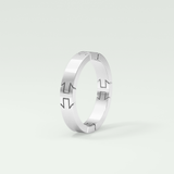 Classic polished Moissanite Men's Wedding Band 10