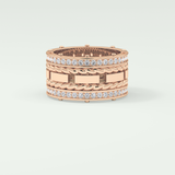 1.45 CT Classic Moissanite Diamond Men's Wedding Band 9