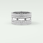 1.45 CT Classic Moissanite Diamond Men's Wedding Band 1