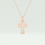 Polished Cross Unique Necklace For Him 9