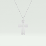 Polished Cross Unique Necklace For Him 6