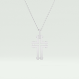 Polished Cross Unique Necklace For Him 6