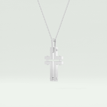 Polished Cross Unique Necklace For Him 7