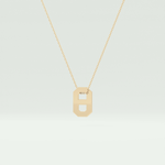 0.02 CT Round Solitaire Moissanite Diamond Necklace For Him 3
